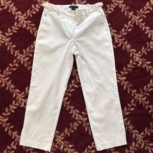The Limited Womens White Chinos
